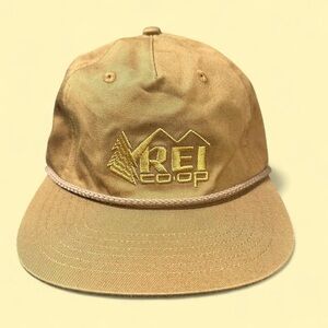 REI Co-op Tan Baseball Cap w/Rope